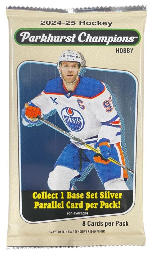 Pacote de hobby de hóquei Upper Deck Parkhurst Champions 2024/25 - Imagem 1 de 1