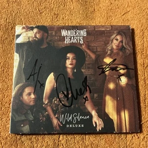 the wandering hearts signed cd Wild Silence - Picture 1 of 2