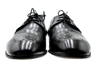 Men's Gucci Black Italian Oxfords Size 8 UK, 9 USA - Picture 1 of 11