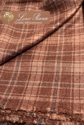 Loro Piana Cashmere Silk “Sunset” Jacketing Suiting 5 M Luxury Italian Fabric - Image 1 of 4