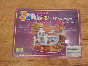 Puzzle vintage 3D casa vittoriana tridimensionale per bambini 32 pezzi nuovo! Bambina nuova - Foto 1 di 3