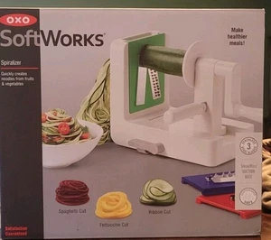 OXO Soft Works Spiralizzatore Taglio Veg a Noodles Acciaio Inox Utensili Cucina Cuoco - Foto 1 di 4