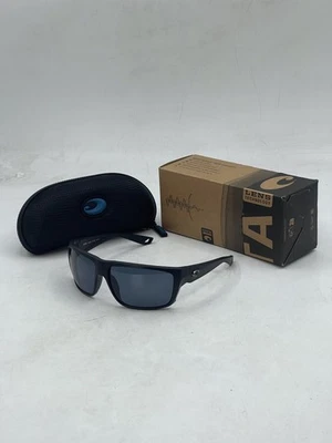 Costa Del Mar Men's Fly Line Sunglasses Matte Black/Rose 580G Polarized 06S9129 - Image 1 of 4