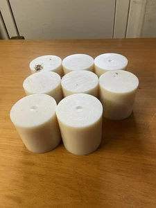 PA 6G natur, D 80mm, L 80mm, 8 Stück, Rundmaterial, Halbzeug - Bild 1 von 1