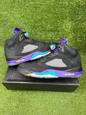 Size 10.5 - Air Jordan 5 Retro Black Grape - Image 1 of 4
