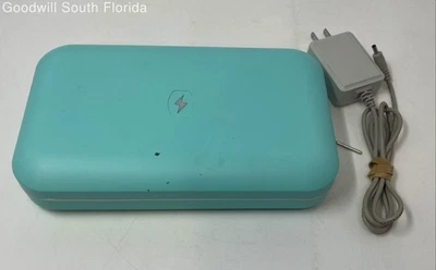 Desinfetante verde para celular PhoneSoap e carregador universal de celular não testado - Imagem 1 de 4