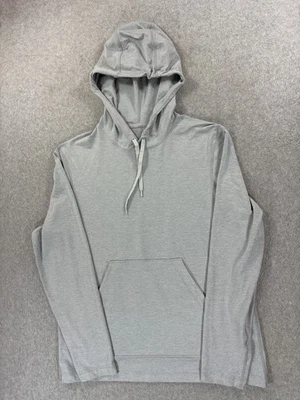 Sudadera con capucha deportiva Lululemon Performance TECH (mediana para hombre) gris Foto 1 de 4