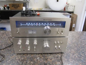 Sintonizador amplificador integrado estéreo Kenwood KA-3500 KT-5300 de colección probado ¡Funciona! - Imagen 1 de 16