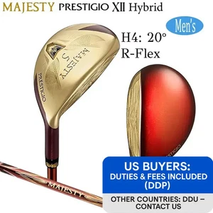 MAJESTY Prestigio XII 12 Hybrid H4 20° R-Flex LV750 Graphite w/Headcover - Picture 1 of 8