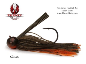 Phenix Pro-Series Football Jig - Desert Craw - Picture 1 of 7