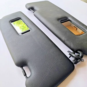 OEM 01-06 BMW E46 325Ci 330Ci M3 Conv Overhead Driver Passenger Mirror Sun Visor - Picture 1 of 6