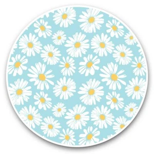 2 x Vinyl Stickers 20cm - Pretty Daisy Pattern Girls #46198 - Bild 1 von 8