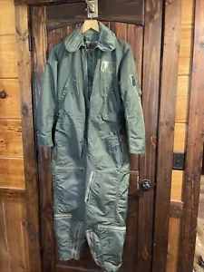 Navy/Air Force Overall Flying Men’s Medium Regular Insulated Jump Suit - Bild 1 von 10