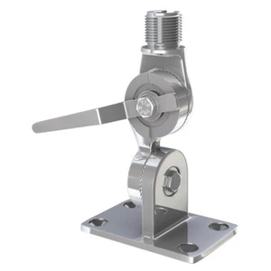 Shakespeare 4187 Stainless Steel Boat Antenna Ratchet Mount In A Box 4way/Side - Picture 1 of 1