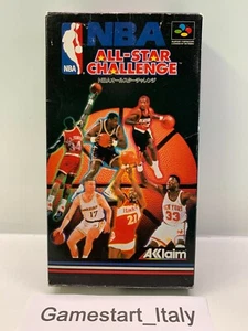 NBA ALL-STAR CHALLENGE - SUPER FAMICOM SNES - NTSC JAPAN VERSION SFC - Foto 1 di 11