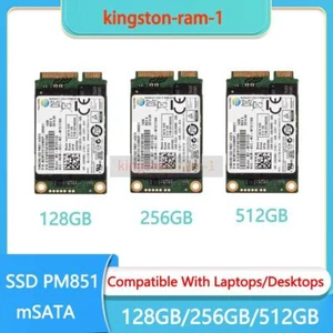 Samsung mSATA SSD PM85 128GB 256GB 512GB 1.8 inch Nvme mini SATA III For Laptop - Picture 1 of 9