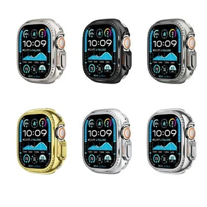 Funda protectora resistente de metal 2 en 1 para Apple Watch Ultra 2/1 49 mm - Imagen 1 de 74