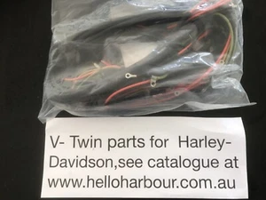Harley Davidson wiring harness kit for WLA 1942-1945 solo V-Twin 32-7555 - Bild 1 von 1