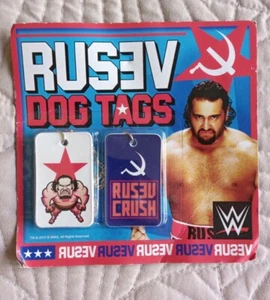 WWE Rusev Dog Tags Xcel Concepts - Picture 1 of 2