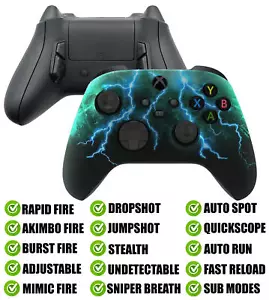 Lightning Modded Reflex Buttons Rapid Fire Modded Controller for Xbox Series X S - Picture 1 of 8
