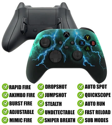 Lightning Modded Reflex Buttons Rapid Fire Modded Controller for Xbox Series X S - Image 1 of 4
