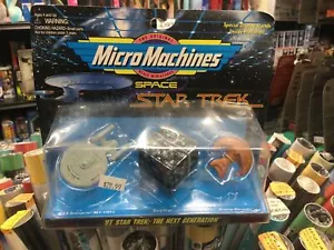 Star Trek Micro Machine - The Next Generation - 1994 Set of 3 NEW Factory Sealed - Picture 1 of 2