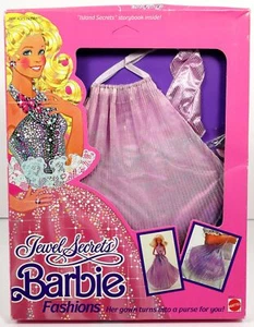 Vintage Jewel Secrets Barbie Doll Outfit - 1860 Never Removed from Pack 1986 - Picture 1 of 2