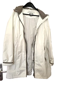 Damenjacke Wellenstein weiß Gr. XL. (Regenjacke) mit Kapuze (nicht abnehmbar) - Bild 1 von 8