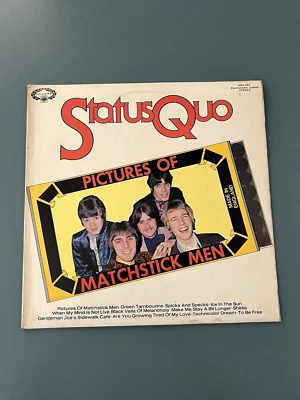 Status Quo ‎– Pictures Of Matchstick Men 1976 U.K Press NM/VG+ RARE!! - Image 1 of 4