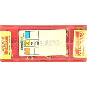 9 SANDVIK TCMT 090204-UF - Grade 1025 CNC Lathe Coated Carbide Turning Inserts - Picture 1 of 10