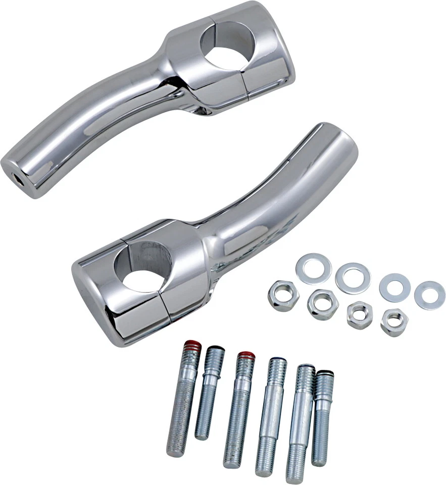 Risers Big Buffalo Chrome Pullback 5-1/2"" Yamaha XVS 650 V-Star Custom 1998-201 Foto 1 de 1