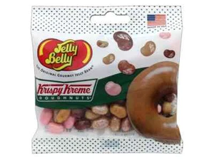 KRISPY KREME DOUGHNUTS - Jelly Belly Candy (1) 2.8oz BAG Jelly Beans - FRESH - Foto 1 di 2