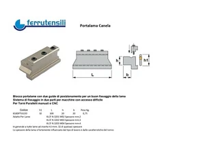 PORTALAMA CANELA DPTS3220 X LAMA 32 ATTACCO 20X20 - Imagen 1 de 1