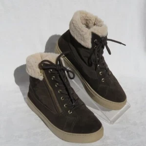 130 $ Puma US Damen-Stiefeletten 9 40 braun Dublin wasserdicht Wildleder Kunstfell - Bild 1 von 10