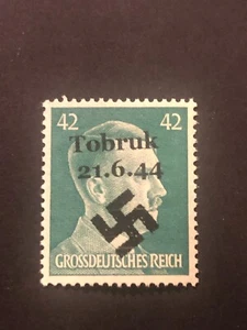 Germany WWII propaganda overprint (TOBRUK) 42 Rpf. MNH /s5 #525 - Picture 1 of 2