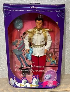 1992 Disney Cinderella Prince Charming Ken doll NRFB Mattel Barbie - Imagen 1 de 7