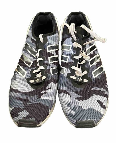 Adidas Duck Sneakers Mimetiche Uomo 12 Scarpe Atletiche Media Fit S76745 Trifoglio
