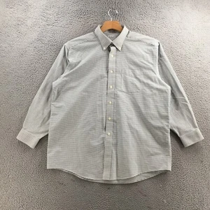 Camisa de vestir LL Bean abotonada para hombre 17,5 multi algodón a cuadros manga larga informal - Imagen 1 de 15