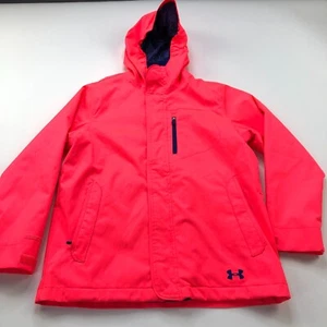 Under Armour Storm ColdGear Infrared Gemma 3-in-1 Girls Jacket Sz Large Pink - Picture 1 of 15