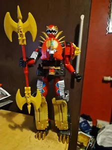 TRIASSIC MEGAZORD Power Rangers Dino Thunder Figure Battlized 12in 2003 Bandai - Picture 1 of 4