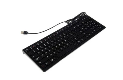 25209112 - USB Keyboard (Black Desktop Wired Keypad)  - Image 1 of 2
