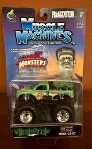 VINTAGE 2003 MUSCLE MACHINES - MONSTER PATROL - FRANKENSTEIN - M064-03-07 - Picture 1 of 7