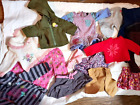 American Girl Doll Clothing Lot Of 17 Skirts Sweaters Hoodies Pants Vests Pjs