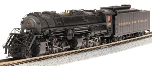 BROADWAY LIMITED 7222 N N&W Y6B 2-8-8-2 #2195 22I TENDER PARAGON4 SOUND/DC/DCC - Picture 1 of 1