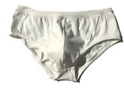 Rare New PRADA Mens Brief Luxe White Stretch Cotton Nylon Underwear sz L Italy