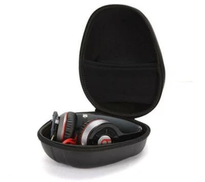  EVA Carrying Hard Case Cover for Headphones Headset Universal Black - Picture 1 of 4