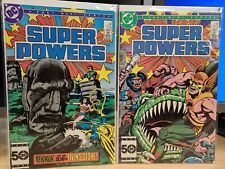 Super Powers #2 & #3 Vol. 2 (1985-1986) Copper Age - Jack Kirby covers 