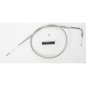 Drag Specialties Alternative Length Braided Idle Cable - 0651-0121 - Picture 1 of 2
