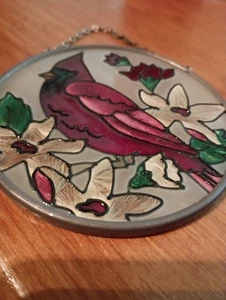 Acchiappasole cardinale dipinto a mano 1992 - Foto 1 di 5