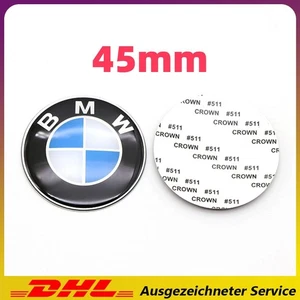 1pcs Aufkleber Dekoraufkleber Sticker Emblem Abzeichen 45mm Lenkrad Für BMW DE - Bild 1 von 2
